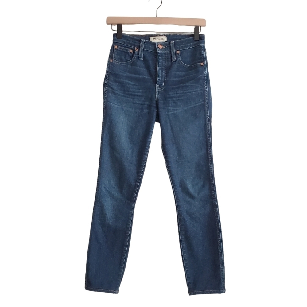 Madewell 10" High Rise Skinny Skinny‎ Stretch Cotton Denim Jeans F4684